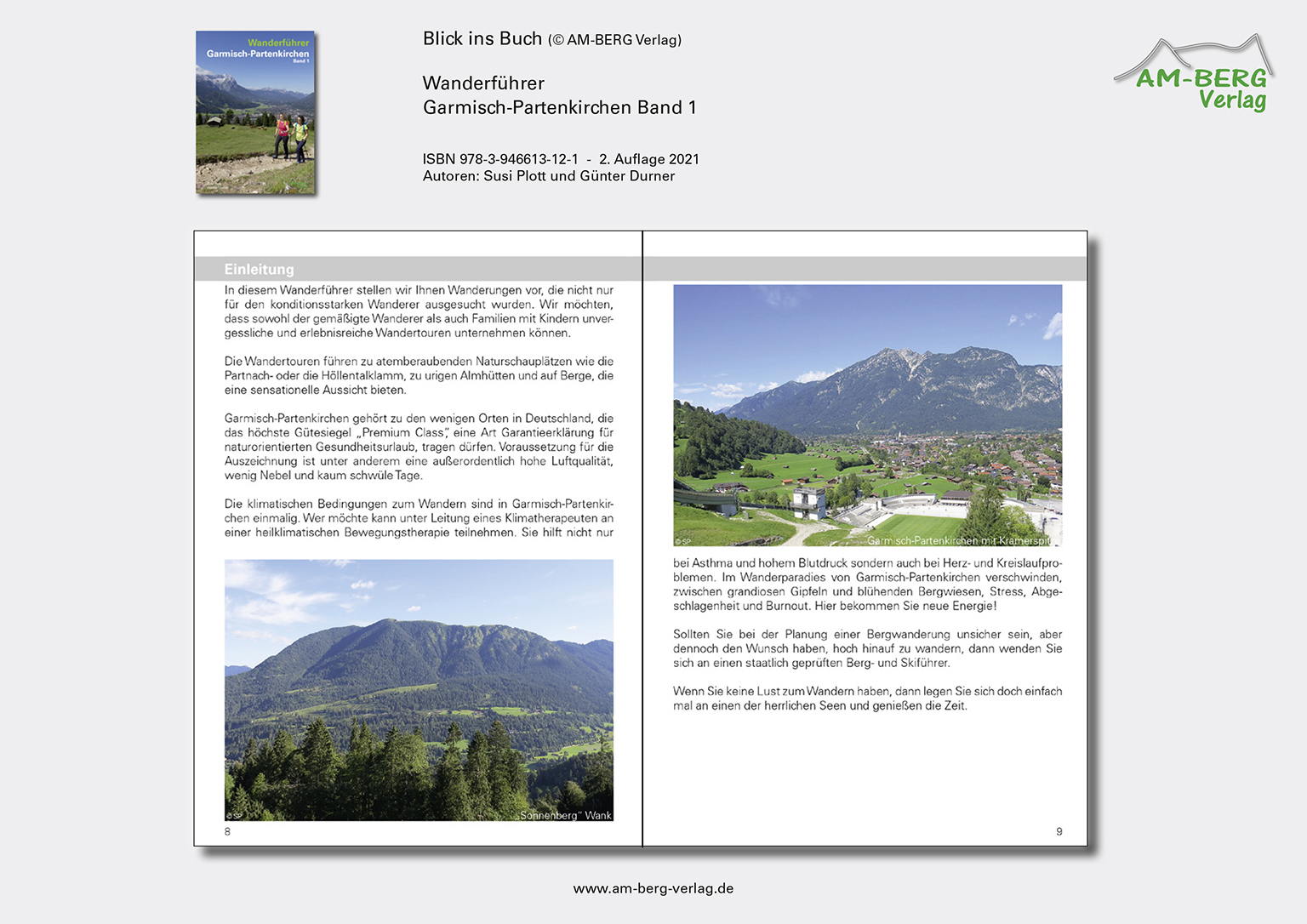 Wandern Garmisch_Wanderführer Garmisch-Partenkirchen Band 1_Blick ins Buch05