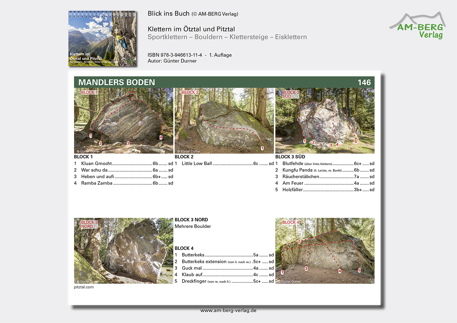 Klettern im Ötztal und Pitztal-Blick ins Buch010_Bouldern Mandlers Boden Pitztal