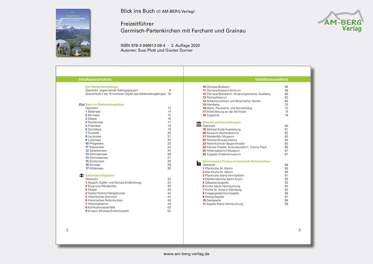 Freizeitführer Garmisch-Partenkirchen mit Farchant und Grainau_BlickinsBuch02