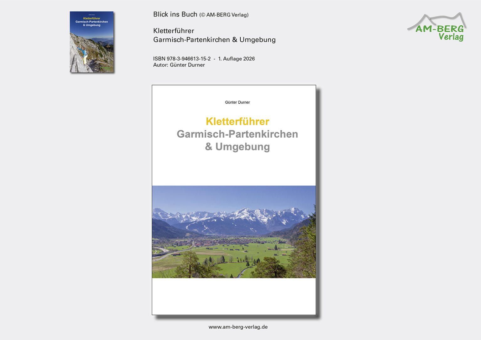 Kletterführer Garmisch-Partenkirchen & Umgebung