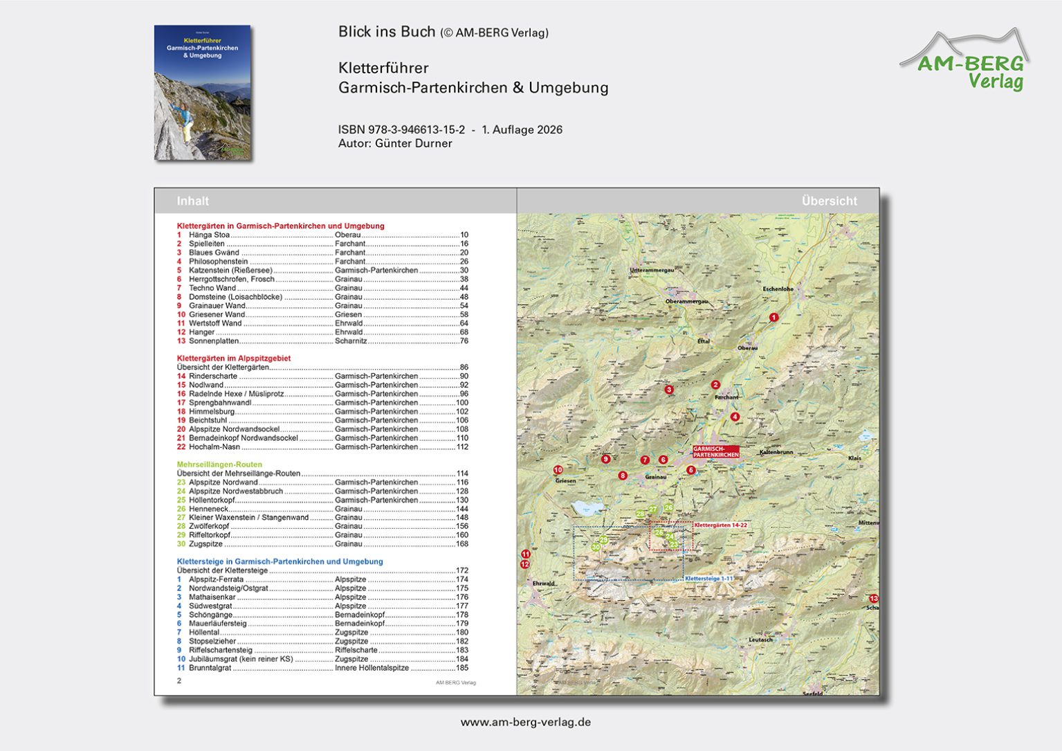 Kletterführer Garmisch-Partenkirchen & Umgebung
