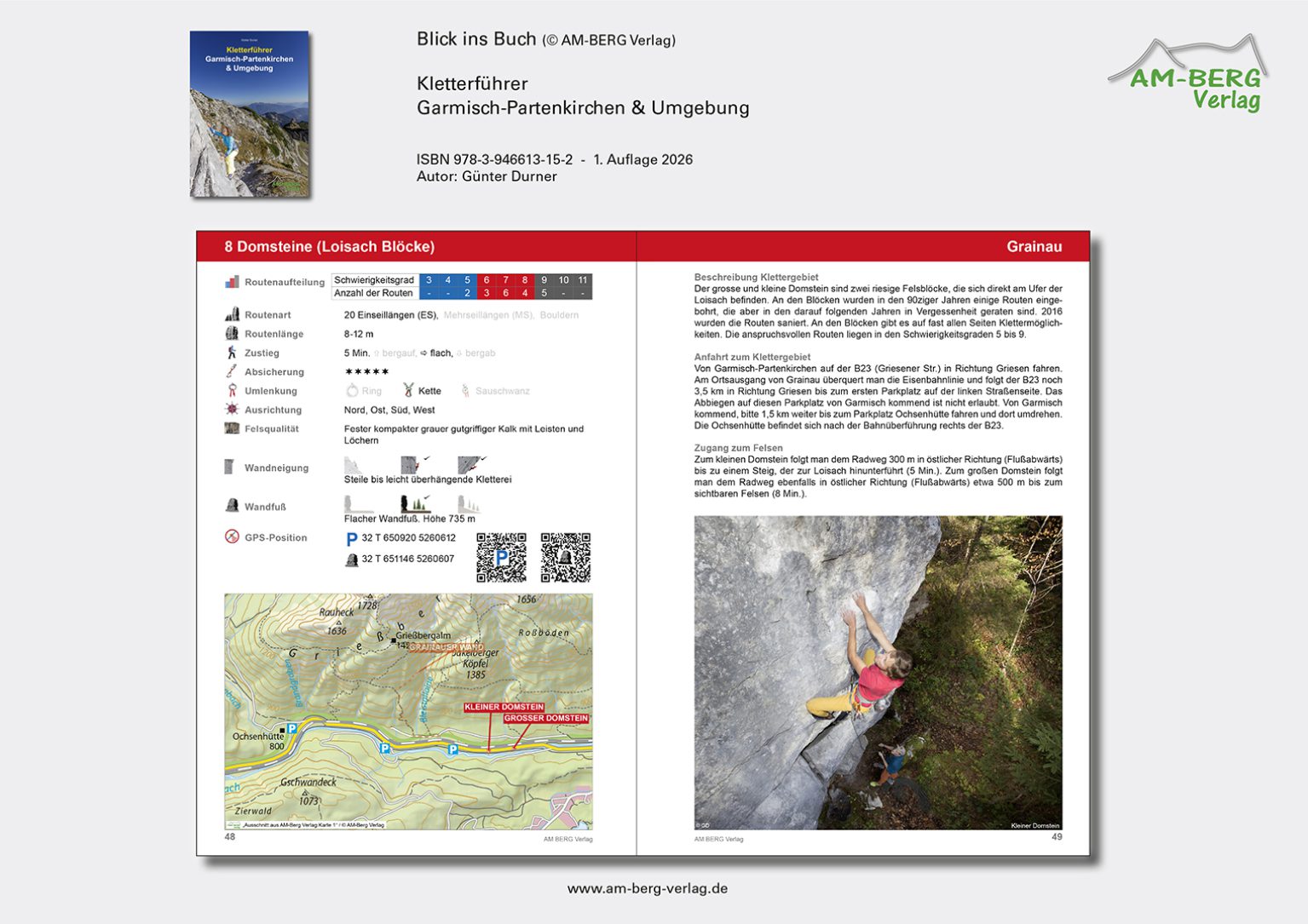 Kletterführer Garmisch-Partenkirchen & Umgebung