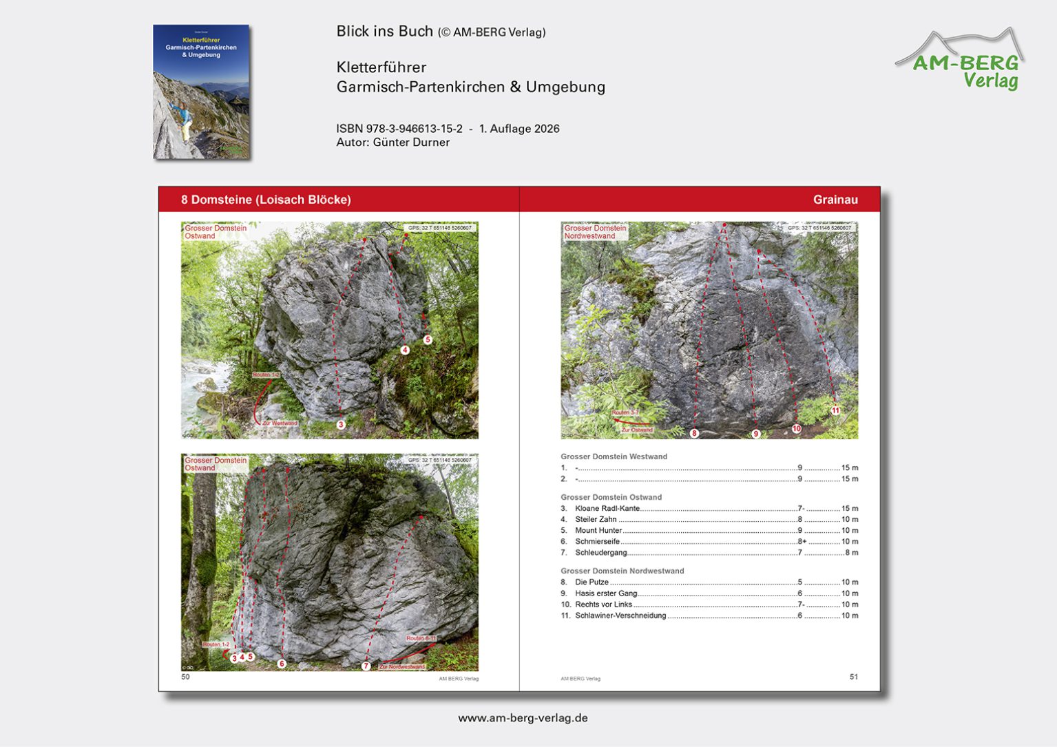 Kletterführer Garmisch-Partenkirchen & Umgebung