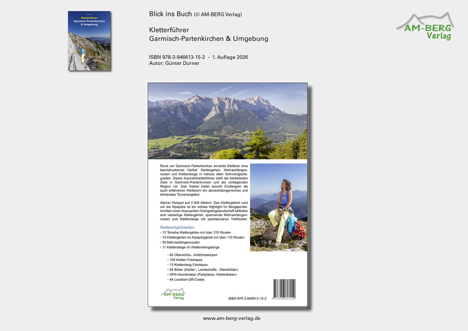 Kletterführer Garmisch-Partenkirchen & Umgebung