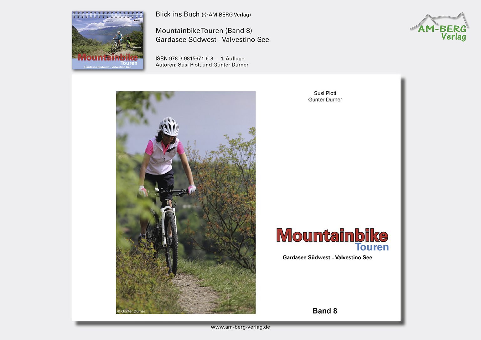 Mountainbike Touren Gardasee Südwest - Valvestino See (Band 8)_BlickinsBuch1