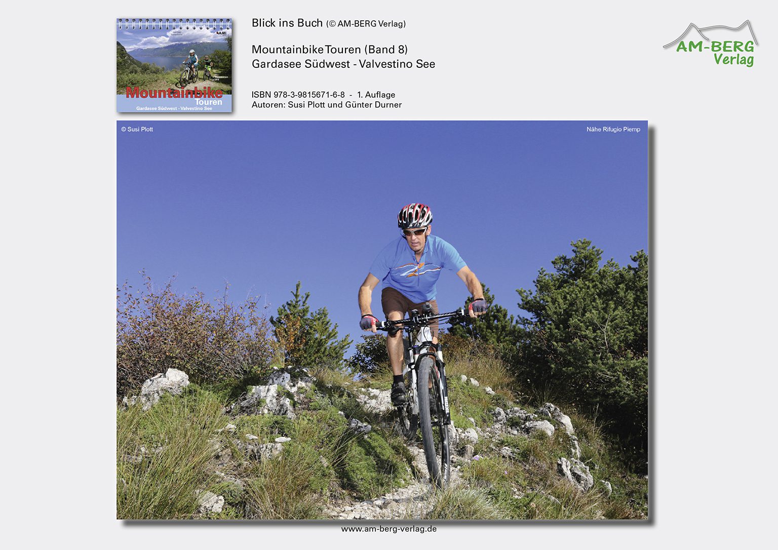 Mountainbike Touren Gardasee Südwest - Valvestino See (Band 8)_BlickinsBuch4
