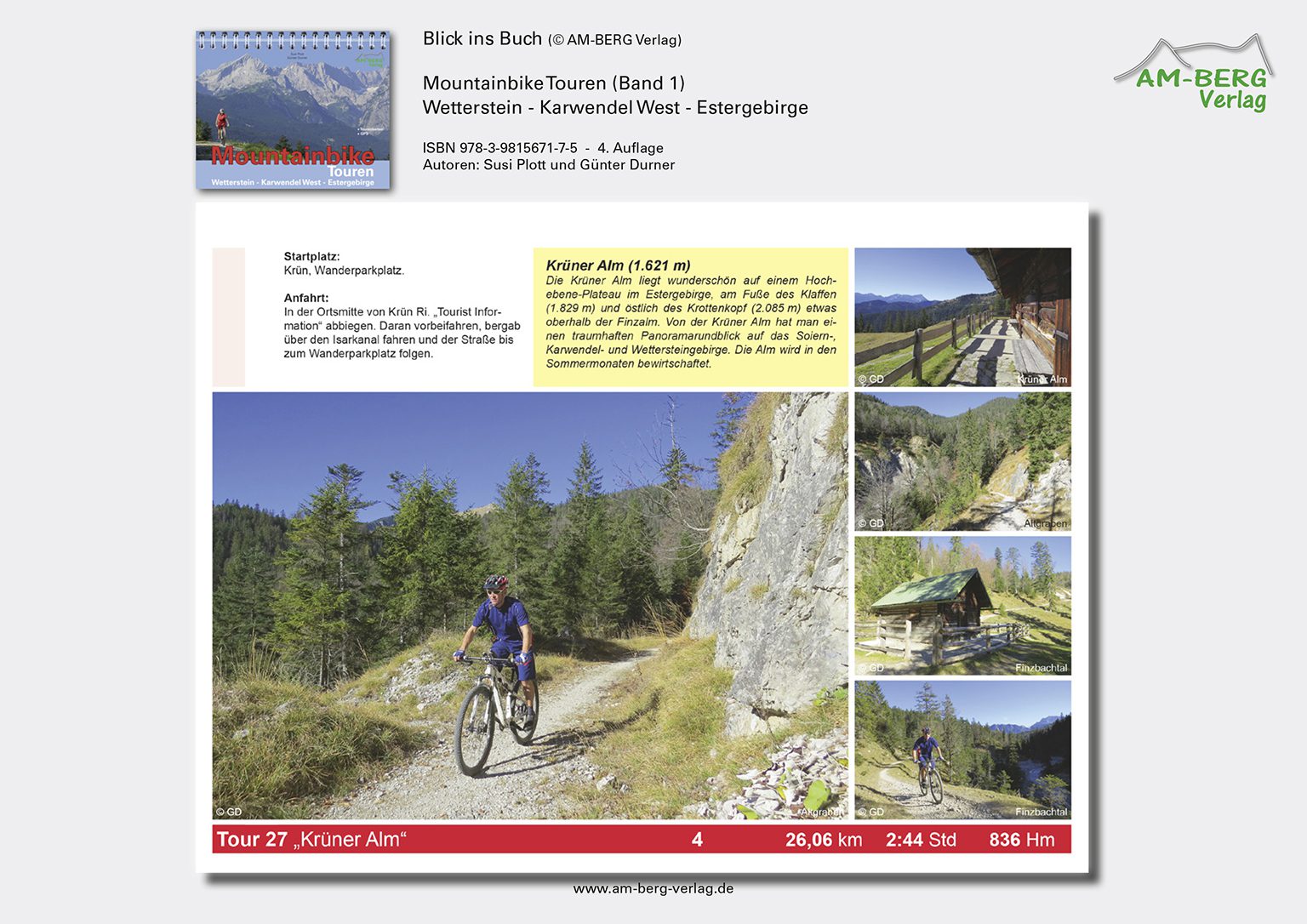 Krüner Alm_MTB_Mountainbike Touren Wetterstein-Karwendel-West-Estergebirge_band1_BlickinsBuch11