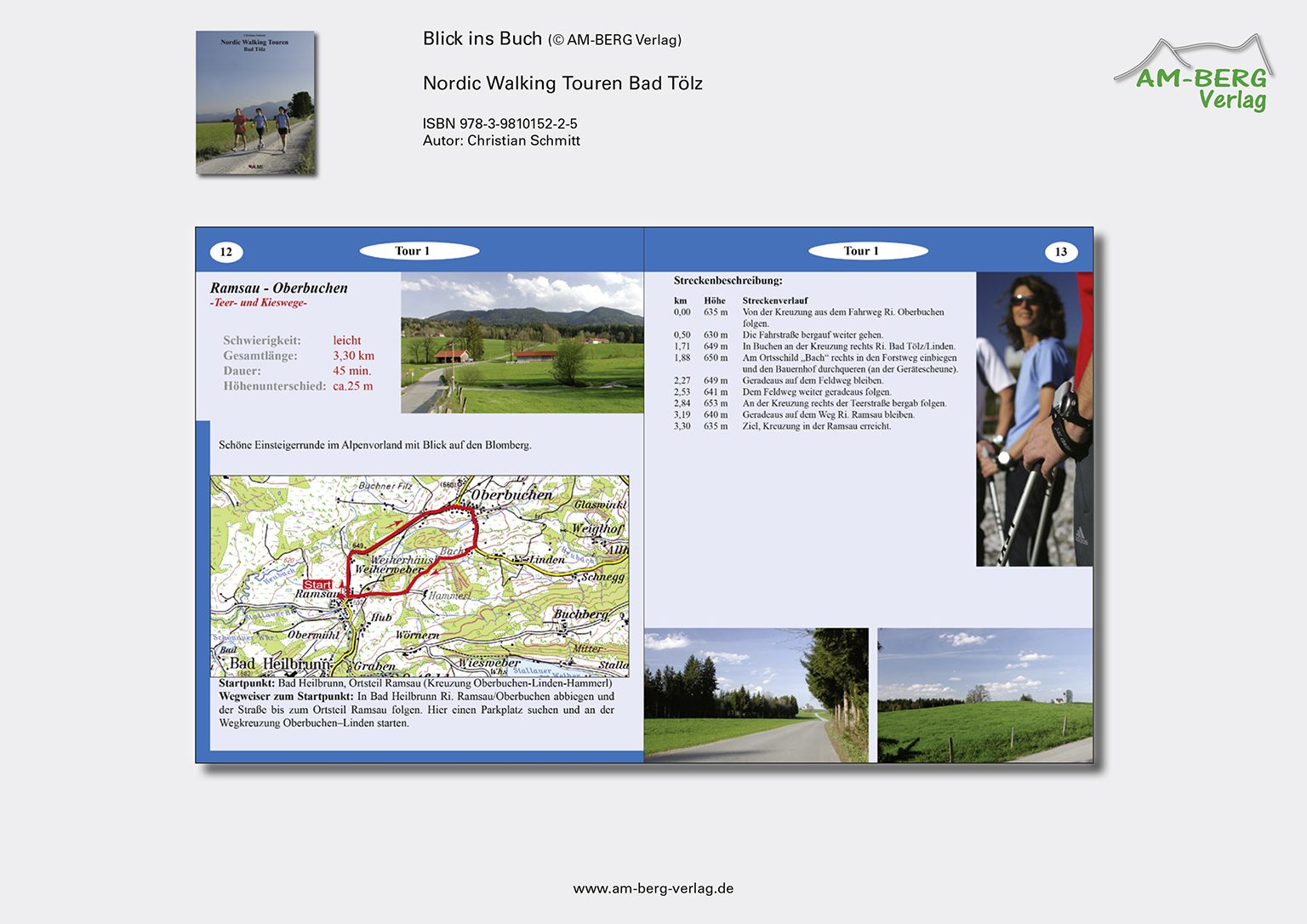 Nordic Walking Touren Bad Tölz_BlickinsBuch_Oberbuchen-Ramsau