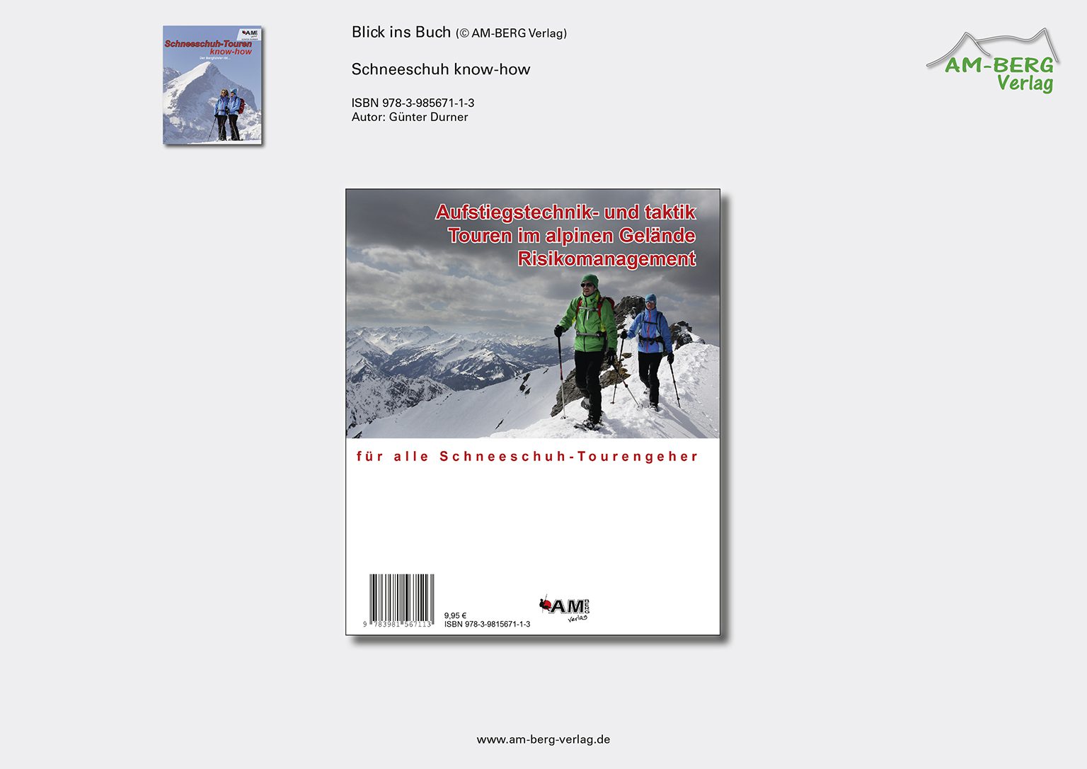 Schneeschuh-Touren know-how_Rückseite Buch
