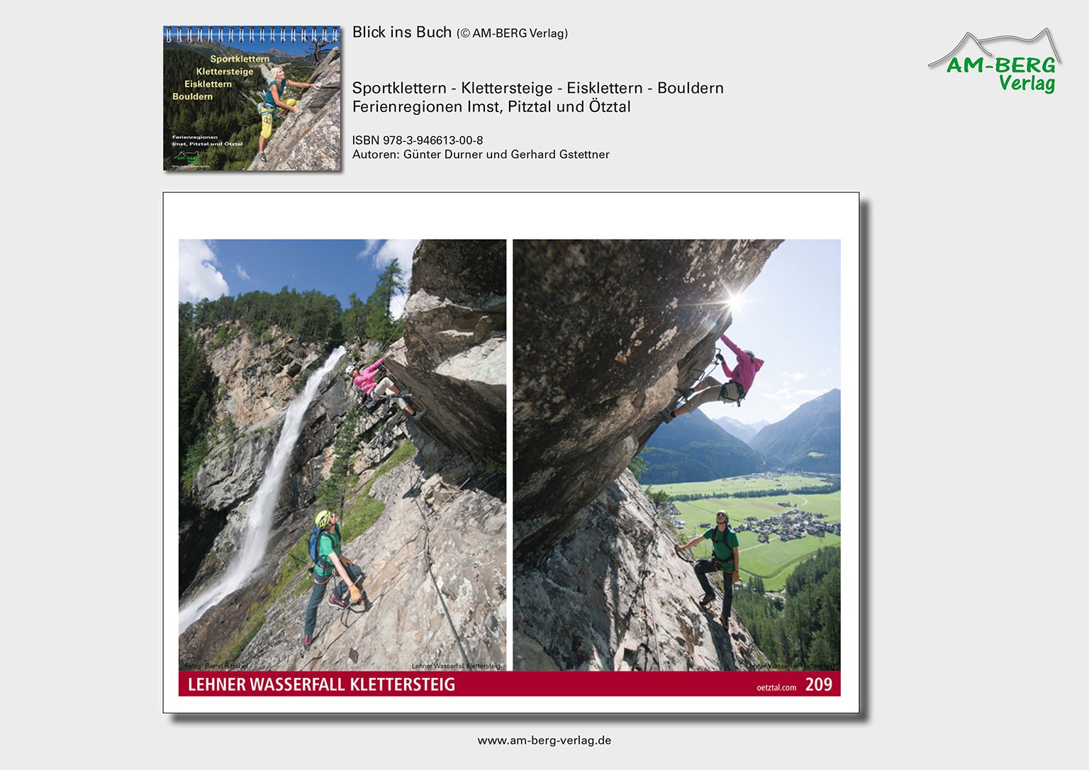 Klettersteig Ötztal_Sportklettern Imst-Pitztal-Ötztal_BlickinsBuch10_Lehner-Wasserfall-Klettersteig